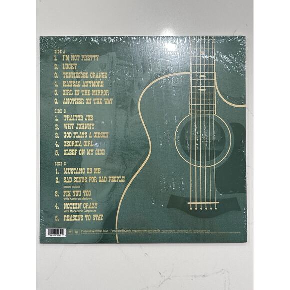 AUTOGRAPHED SIGNED Megan Moroney - LUCKY Green Vinyl LP SEALED #2 - Picture 6 of 8